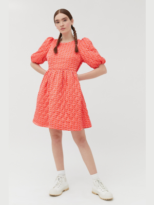 Crās Monocras Quilted Mini Dress