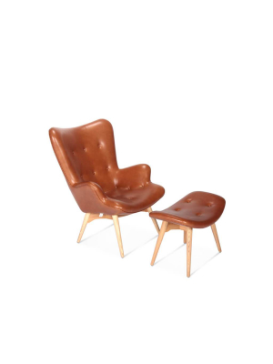 Grant Featherston Contour Lounge Chair & Ottoman