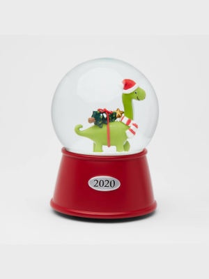 5.5" X 3.8" New Dino Musical Snow Globe - Wondershop™