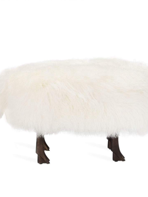 Interlude Home Jacques Sheep Sculpture/ Stool