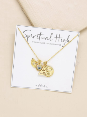 Spiritual High Interchangeable Charm Necklace