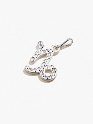 Capricorn Zodiac Pavé Crystal Charm