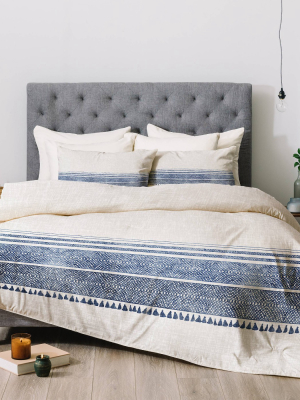 Holli Zollinger French Chambray Tassel Comforter Set - Deny Designs