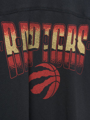 Women's Raptors Courtside Cropped Tee