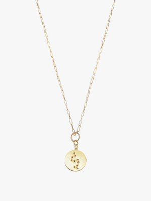 Constellation Leo Charm Necklace