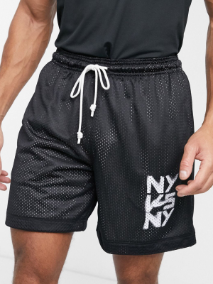 Nike Basketball Dry Shorts In Navy