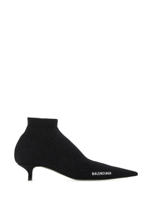 Balenciaga Logo Knife Boots