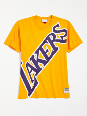 Mitchell & Ness Big Face Los Angeles Lakers Tee