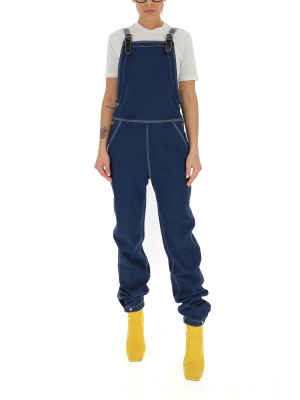 Burberry Denim Straight-leg Jumpsuit