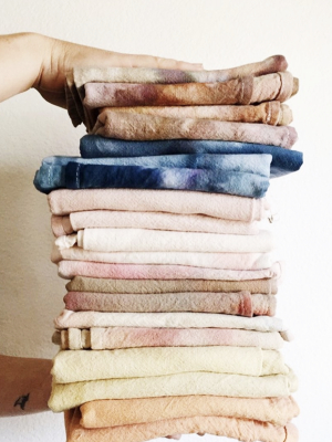 Naturally Dyed Tea Towels