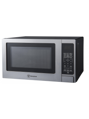 Westinghouse Stainless Steel Countertop Microwave Oven, 700-watt, 0.7-cubic Feet