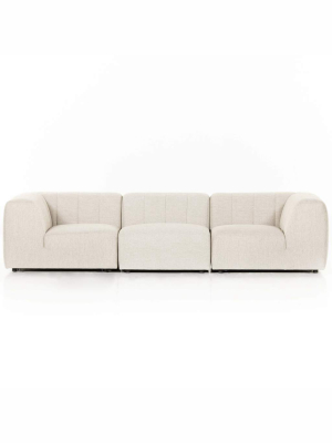 Gwen Outdoor 3-piece Sectional, Faye Sand