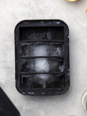 Blu Kitchen Marble Collins Ice Tray - Black