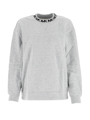 Michael Michael Kors Logo Intarsia Sweatshirt