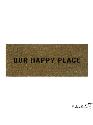 Our Happy Place Doormat