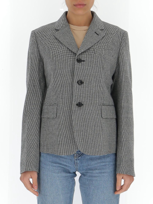 Comme Des Garçons Comme Des Garçons Houndstooth Blazer