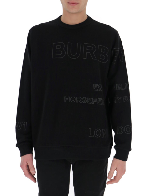 Burberry Horseferry Print Crewneck Sweatshirt