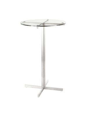 Fuji Contemporary Round Bar Table - Lumisource