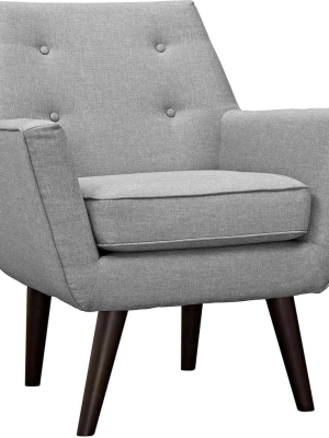 Posterity Armchair Light Gray