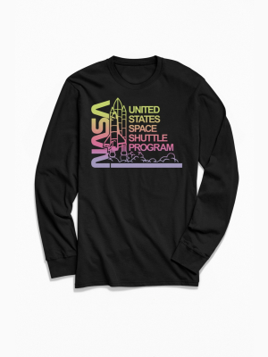 Nasa Gradient Space Program Long Sleeve Tee