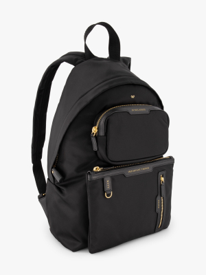 Multi-pocket Nylon Backpack