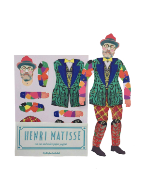 Henri Matisse Cut And Create Paper Puppet