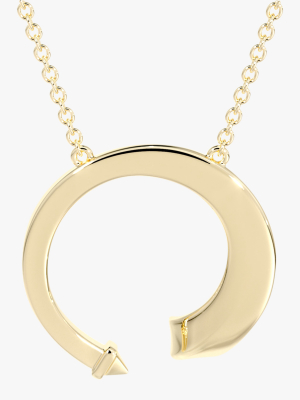 Gold & Diamond Pendant Necklace