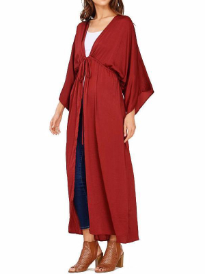 Aylen Open Kaftan Kimono