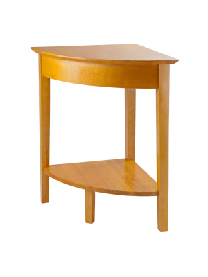 Studio Corner Table - Honey - Winsome