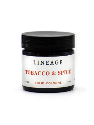 Tobacco & Spice Solid Cologne