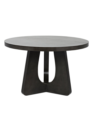 Noir Nobuko Dining Table 48" - Pale