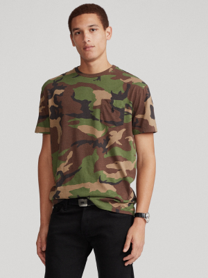 Classic Fit Camo Pocket T-shirt