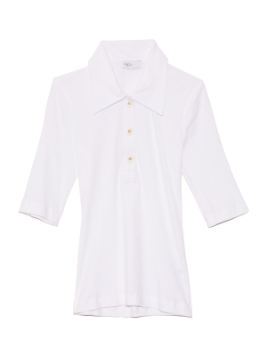 Polo T-shirt In White
