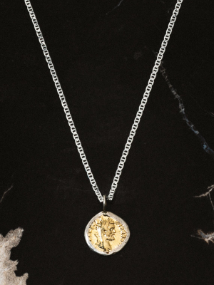 Caesar Coin Necklace