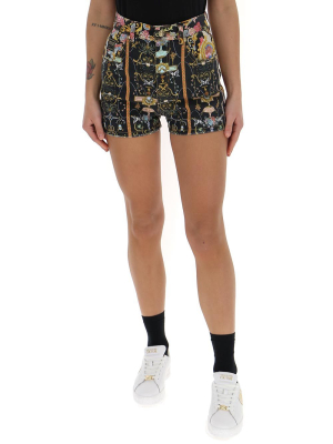 Versace Jeans Couture Graphic Printed Shorts