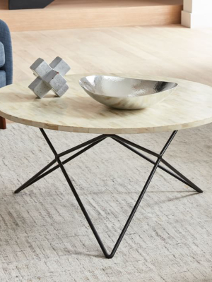 Adeline Bone Inlay Coffee Table