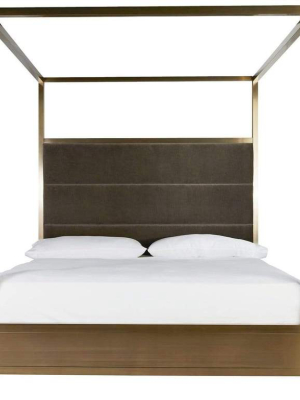 Alchemy Living Stile Harlow Poster Bed California King - Copper