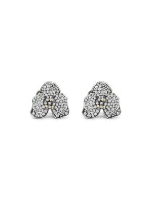 Orchid 21mm Pavé Earrings