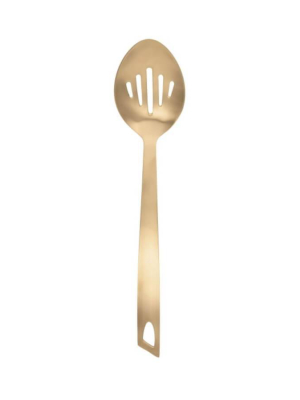 Be Home Gold Slotted Spoon