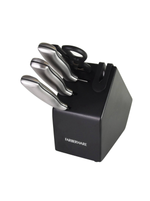 Farberware 5pc Stainless Steel Edgekeeper Cutlery Set