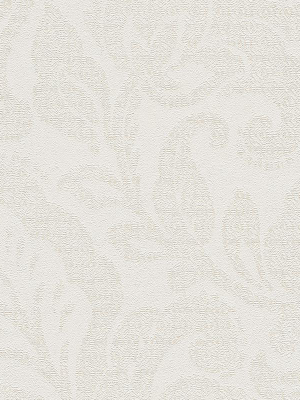 Floral Wallpaper In Ivory Design By Bd Wall