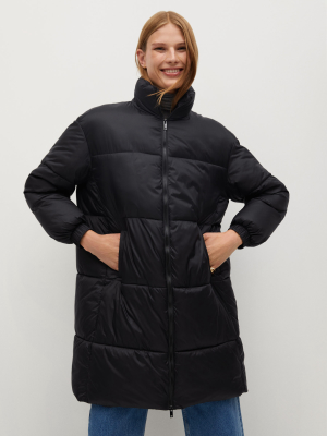 Oversize Quilted Coat