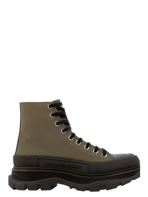 Alexander Mcqueen Lace-up Ankle Boots