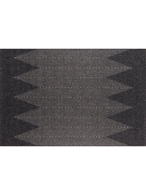 Charcoal Como Rug