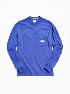 M/sf/t Stack Logo Long Sleeve Tee