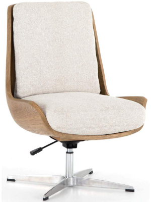 Burbank Desk Chair, Elder Sand