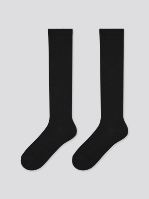 Women Heattech High Socks (2 Pairs) (online Exclusive)