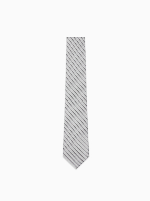 Twill Stripe Tie