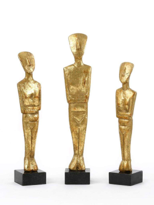 Lais Set Of 3 Statues