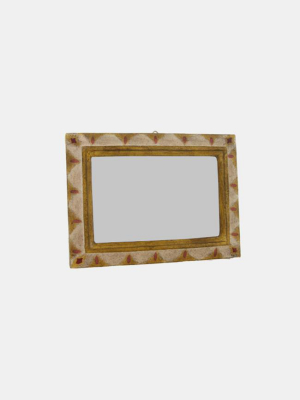 Apricot Scalloped Border Frame